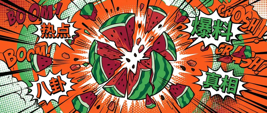吃瓜天堂 今日头瓜爆炸漫画横幅
